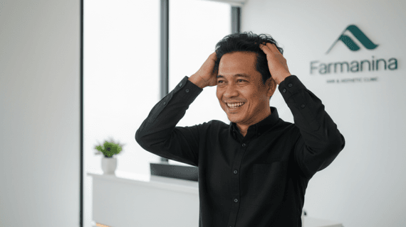 Tanam Rambut di Farmanina: Rambut Tebal, Percaya Diri Kembali
